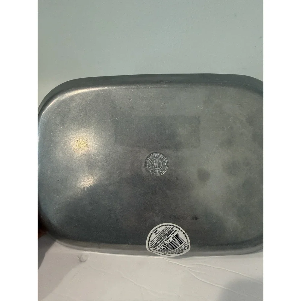 Vintage Wilton Armetale "Bless This House" Pewter Metal Bread Tray Heavy Y2K - Picture 5 of 8
